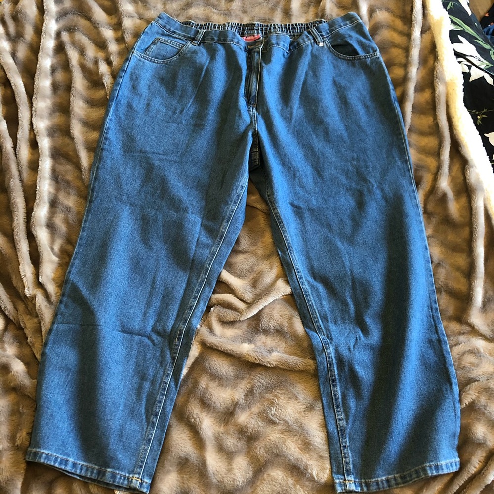 Woman Within Straight Jean 26 Wide Petite